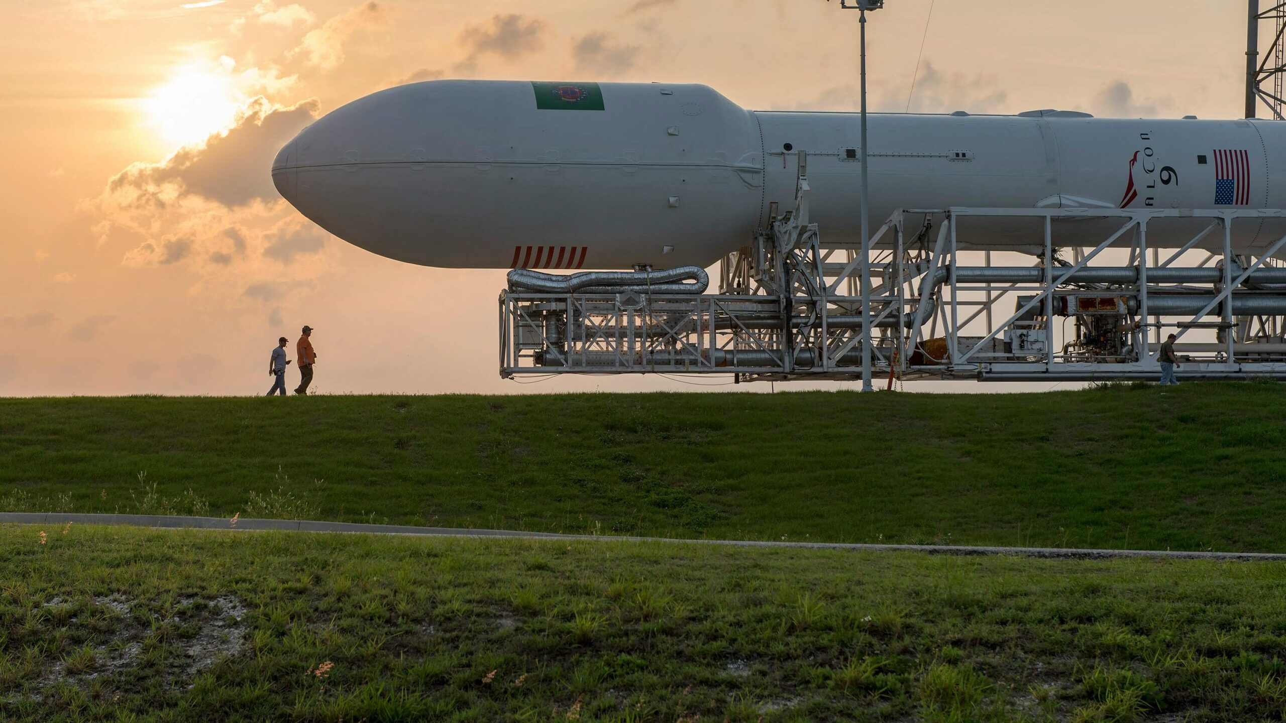 Starship SpaceX Rocket on ground